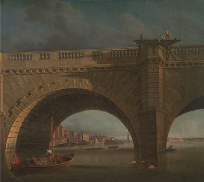 Bögen der Westminster Bridge von Samuel Scott